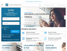 Tablet Screenshot of es.gmfinancial.com